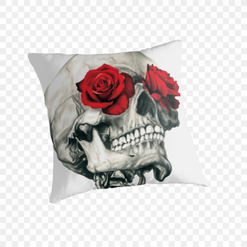 Human Skull Symbolism Calavera Rose T-shirt, PNG, 875x875px, Skull, Art, Bone, Calavera, Calvaria Download Free