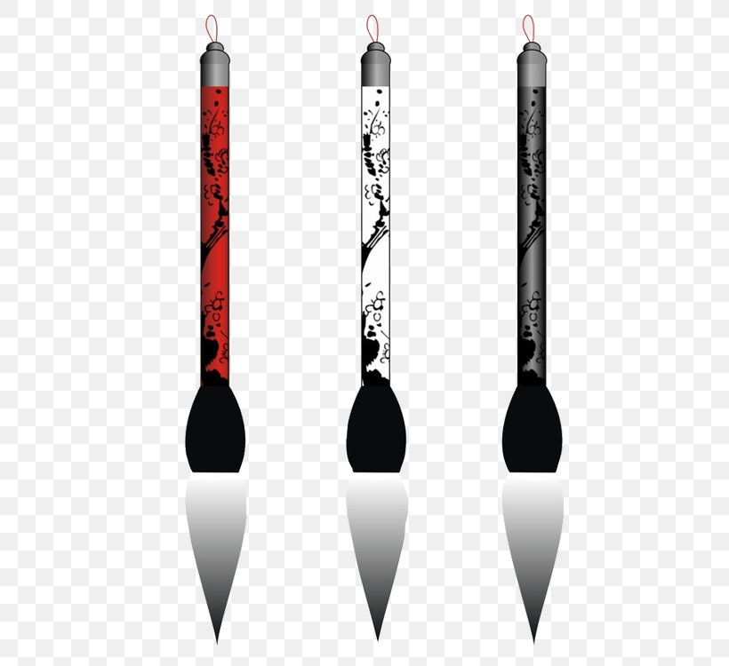 Ink Brush Painting, PNG, 750x750px, Ink Brush, Brush, Calligraphy, Chinese Calligraphy, Cutlery Download Free