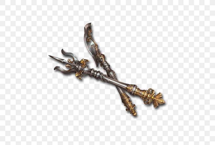 Granblue Fantasy Cutlery Gothic Art Household Silver Weapon, PNG, 640x554px, Granblue Fantasy, Assessment, Baril, Brass, Character Download Free