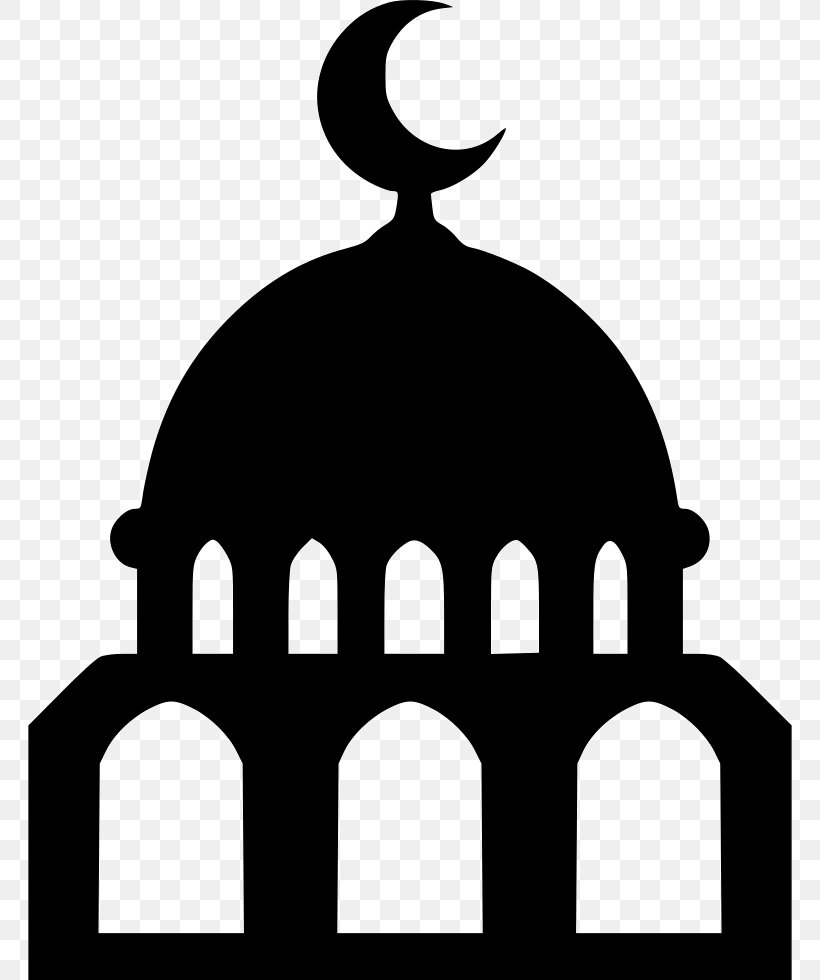 Mosque Islam Clip Art, PNG, 764x980px, Mosque, Arch, Black And White, Church, Headgear Download Free