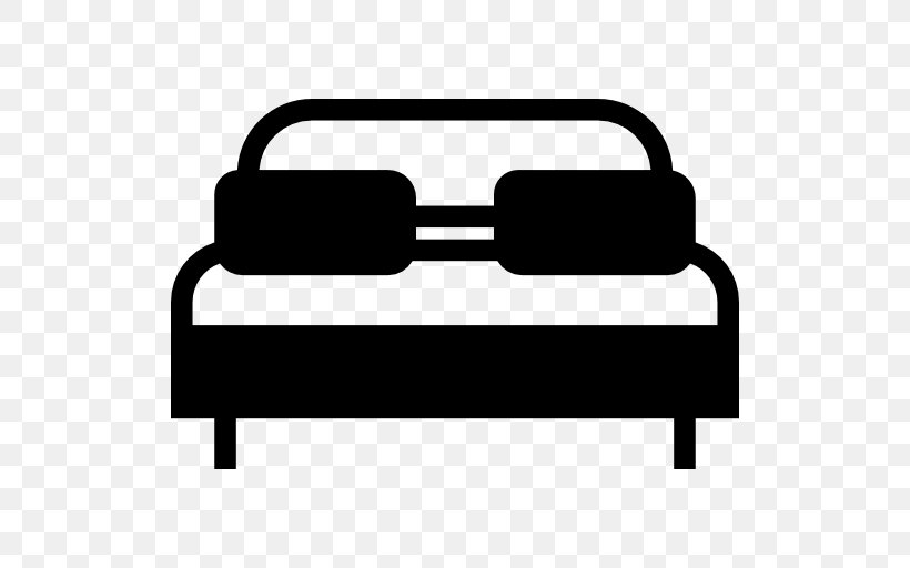 Bed Pillow Clip Art, PNG, 512x512px, Bed, Automotive Exterior, Bed Sheets, Bedroom, Black And White Download Free