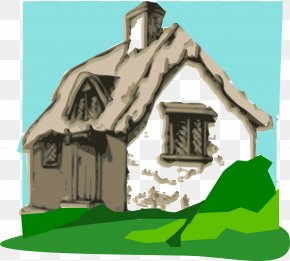 Chimney - Cottage House Clip Art PNG