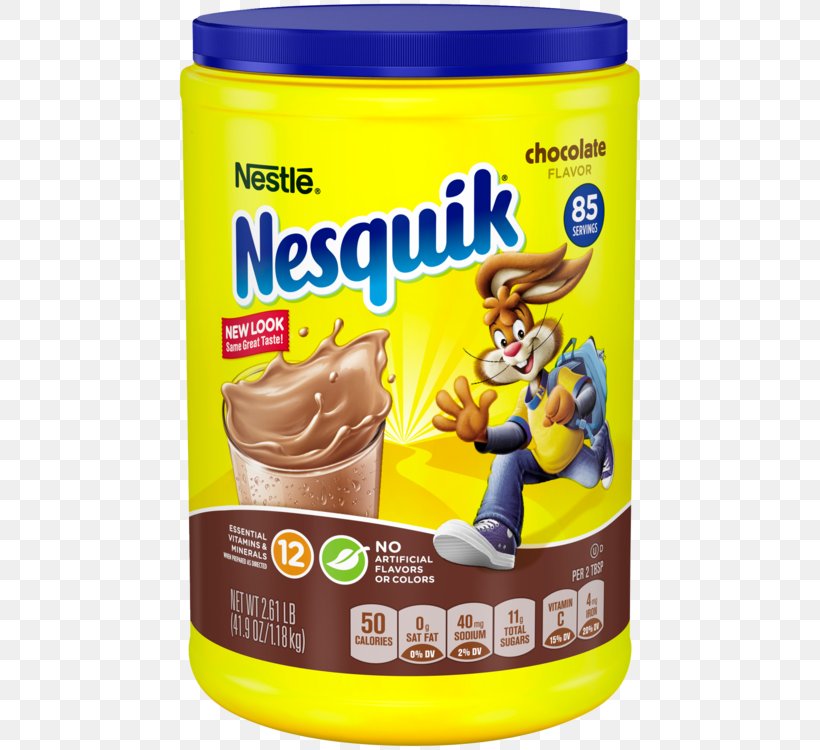 Drink Mix Hot Chocolate Nesquik Flavored Milk, PNG, 750x750px, Drink Mix, Cacao Tree, Chocolate, Cocoa Solids, Drink Download Free