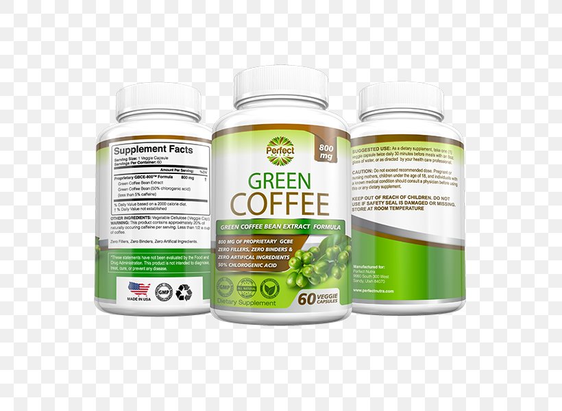 Green Coffee Extract Green Tea Coffee Bean Dietary Supplement, PNG, 600x600px, Coffee, Antioxidant, Bean, Chlorogenic Acid, Coffee Bean Download Free