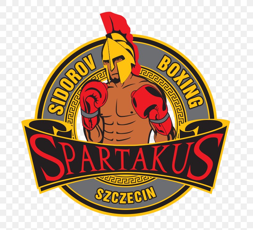 Klub Bokserski Spartakus Szczecin Boxing Combat Sport Logo Emblem, PNG, 760x746px, Boxing, Badge, Brand, Coach, Combat Sport Download Free