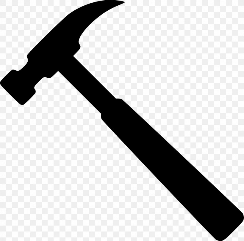 Pickaxe Hammer Tool, PNG, 981x972px, Axe, Black And White, Cold Weapon, Granite, Hammer Download Free