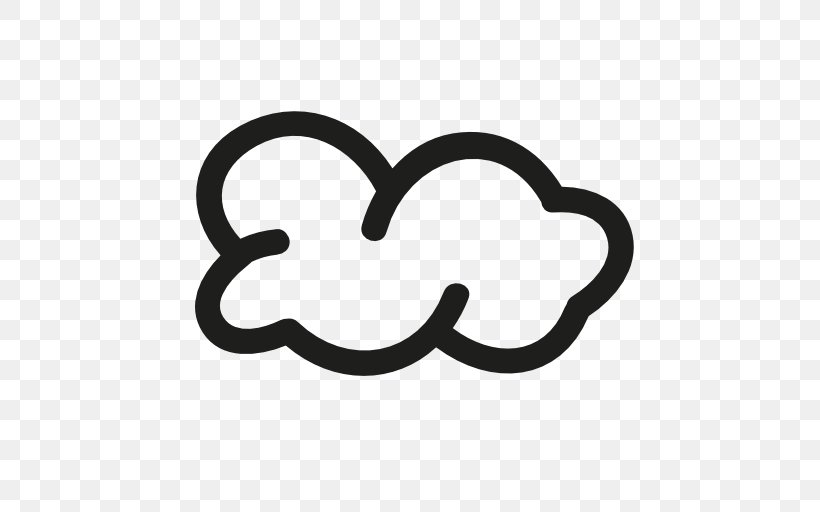 Cloud Symbol Rain, PNG, 512x512px, Cloud, Black And White, Body Jewelry, Cloud Computing, Cloud Iridescence Download Free