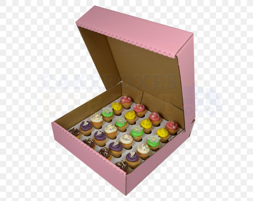 Mini Cupcakes Box Bakery, PNG, 650x650px, Cupcake, Bakery, Box, Cake, Cake Decorating Download Free