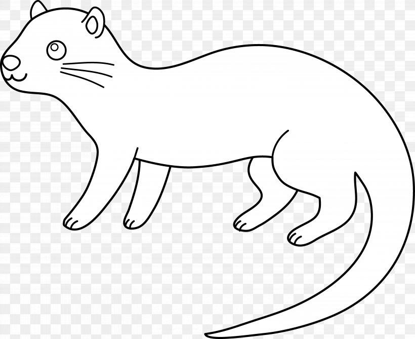 Sea Otter Drawing Line Art Clip Art, PNG, 5856x4783px, Sea Otter, Animal Figure, Artwork, Asian Smallclawed Otter, Black Download Free