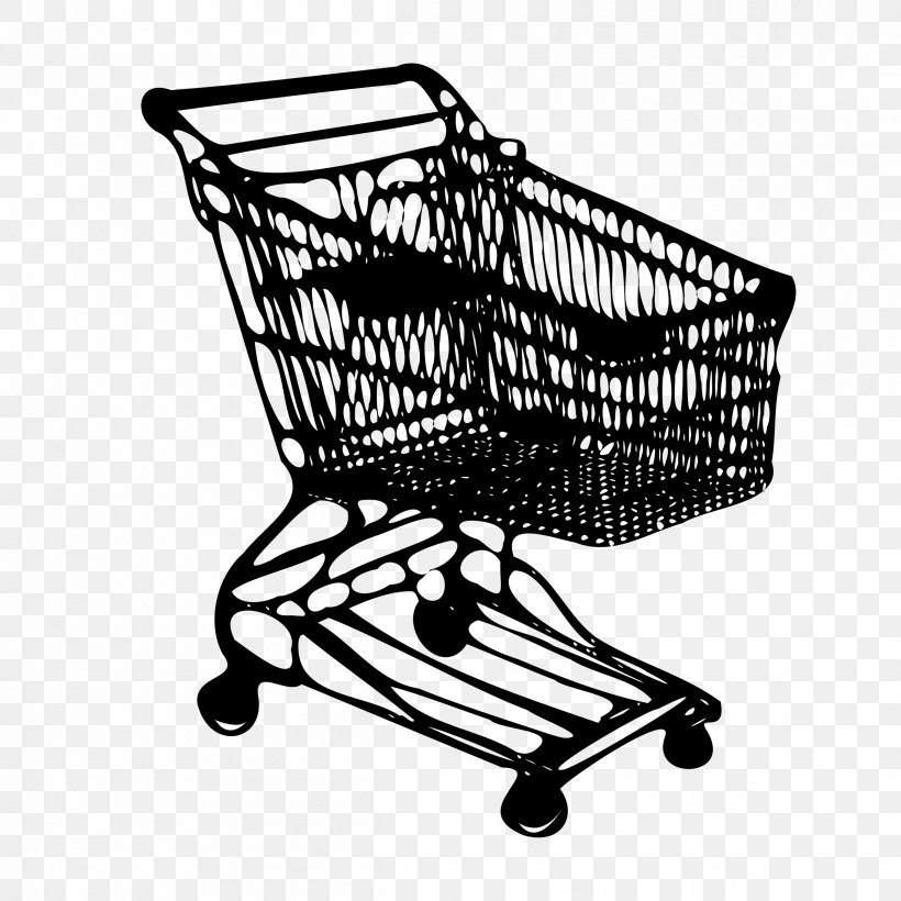 Shopping Cart Futures Contract Market Futures Exchange Clip Art, PNG, 2400x2400px, Shopping Cart, Black And White, Cart, Furniture, Futures Contract Download Free
