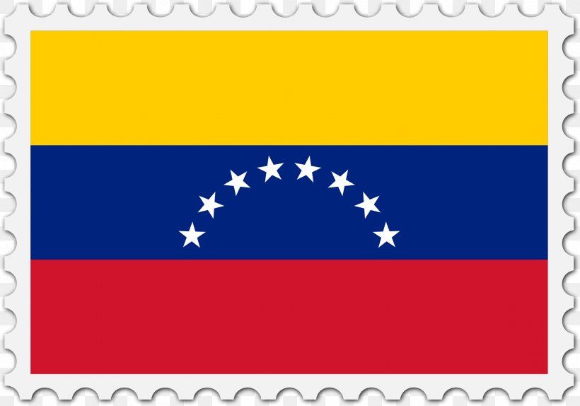 Flag Of Venezuela Sticker Label Clip Art, PNG, 2396x1680px, Flag, Area, Blue, Brand, Flag Of Senegal Download Free