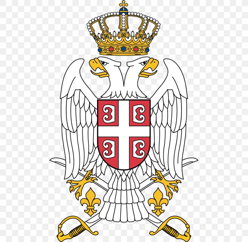 Coat Of Arms Of Serbia Symbol Serbian Eagle, PNG, 493x800px, Serbia ...