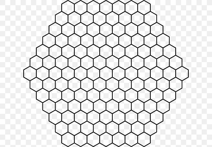 Hexagon Honeycomb Geometry Beehive Clip Art, PNG, 640x568px, Hexagon, Area, Beehive, Black And White, Geometry Download Free