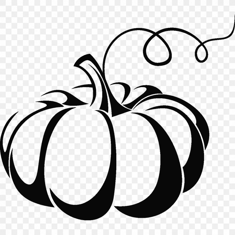 Pumpkin Drawing Clip Art, PNG, 1200x1200px, Pumpkin, Artwork, Black And White, Drawing, Flora Download Free