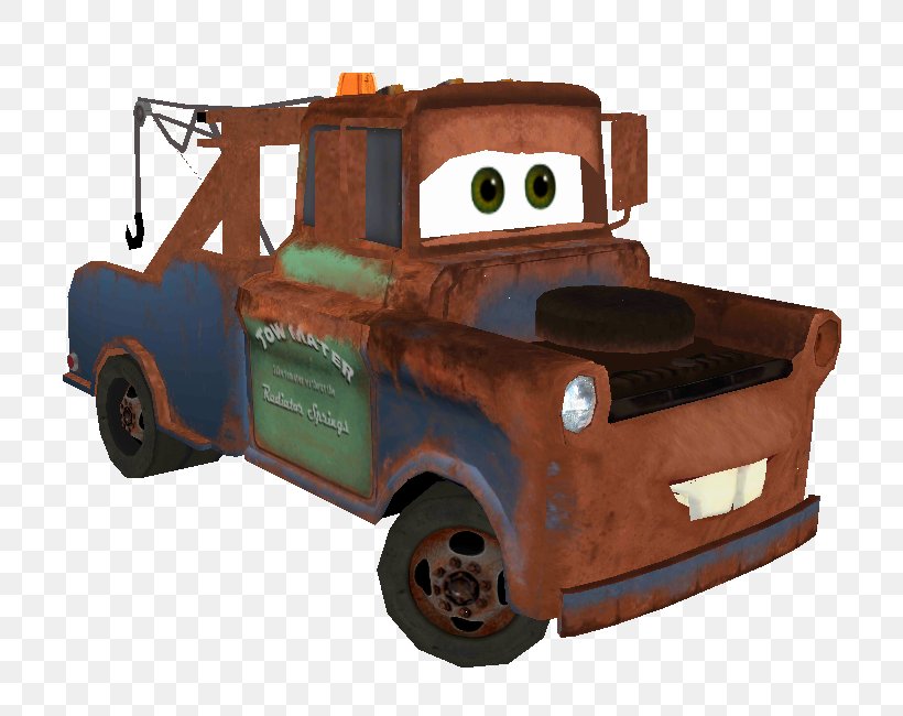 Cars 2 Mater Wii Toony Car, PNG, 750x650px, Car, Automotive Design, Cars 2, Mater, Model Car Download Free
