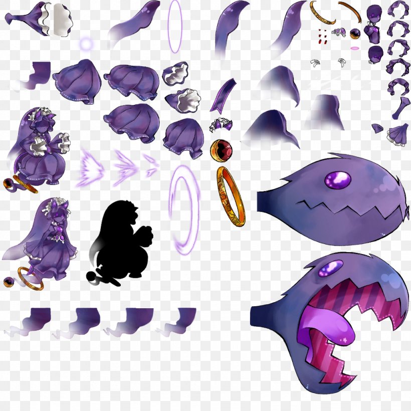 Clip Art, PNG, 1024x1024px, Computer, Animal, Fictional Character, Organism, Purple Download Free