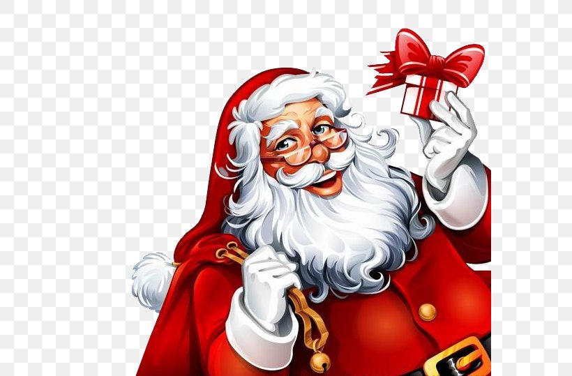 Santa Claus Christmas Royalty-free Illustration, PNG, 589x539px, Santa Claus, Christmas, Christmas Card, Christmas Ornament, Fictional Character Download Free