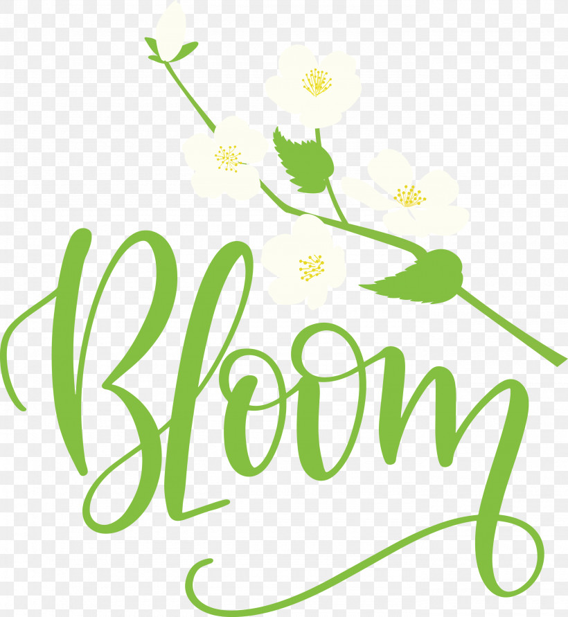 Bloom Spring, PNG, 2760x3000px, Bloom, Floral Design, Green, Leaf, Line Download Free