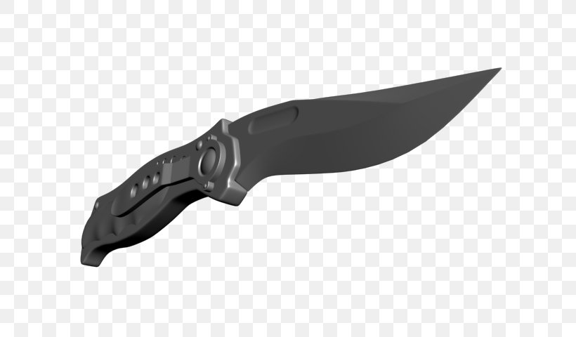 Bowie Knife Hunting & Survival Knives Throwing Knife Utility Knives, PNG, 640x480px, 3d Computer Graphics, 3d Modeling, Bowie Knife, Blade, Cold Weapon Download Free