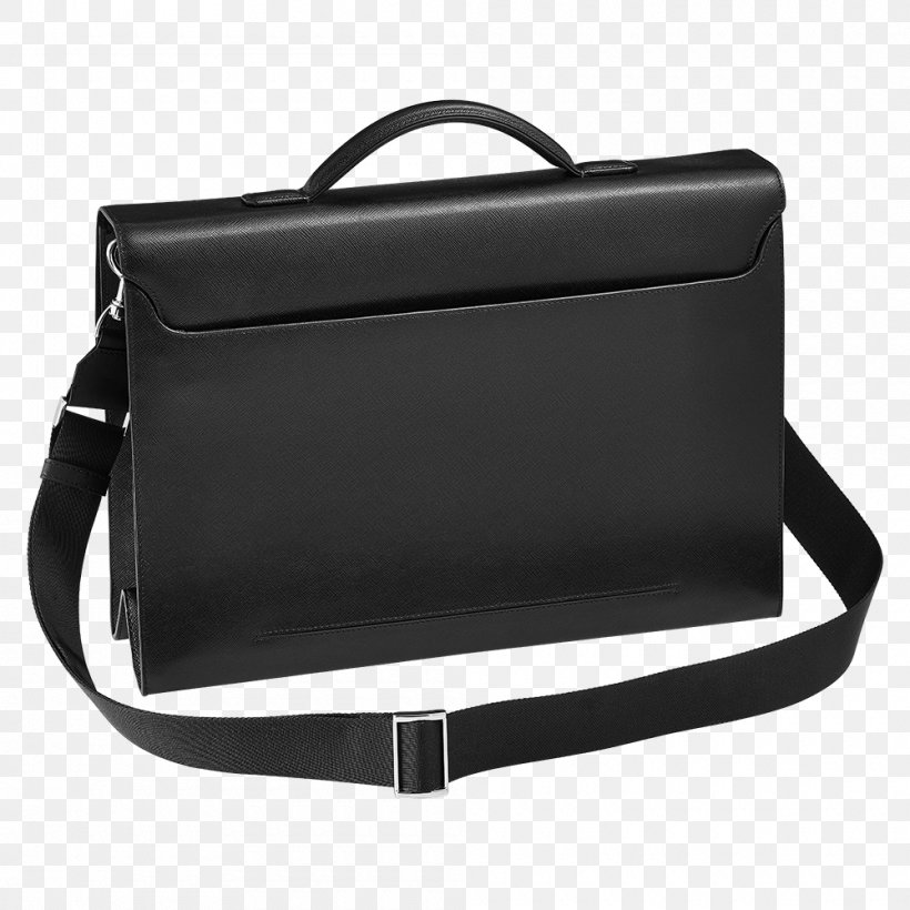 Briefcase Leather Handbag Montblanc Messenger Bags, PNG, 1000x1000px, Briefcase, Bag, Baggage, Black, Brand Download Free