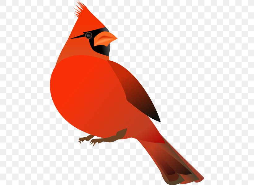 Northern Cardinal Free Content Clip Art, PNG, 498x597px, Northern Cardinal, Beak, Bird, Cardinal, Cartoon Download Free