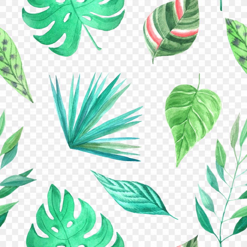 Watercolor Painting Leaf Art, PNG, 5000x5000px, Watercolor Painting, Art, Flora, Grass, Green Download Free