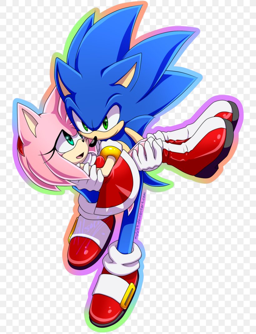 Amy Rose Ariciul Sonic Sonic & Sega All-Stars Racing Doctor Eggman Drawing, PNG, 749x1066px, Watercolor, Cartoon, Flower, Frame, Heart Download Free