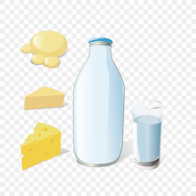 Milk Bottle Milk Bottle Cheese, PNG, 1181x1181px, Milk, Bottle, Cheese, Cows Milk, Dairy Product Download Free