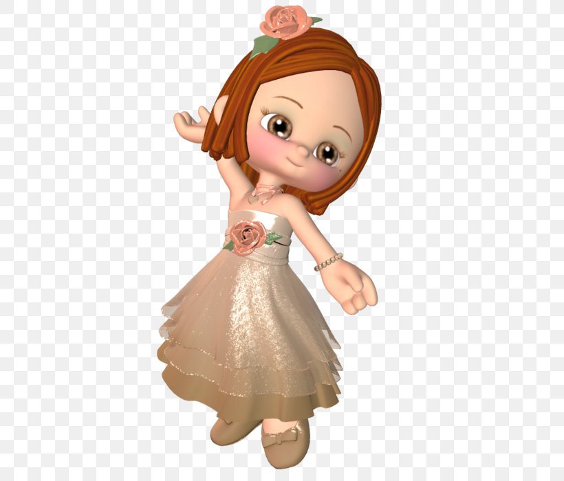 Brown Hair Character Doll Fiction, PNG, 686x700px, Watercolor, Cartoon, Flower, Frame, Heart Download Free