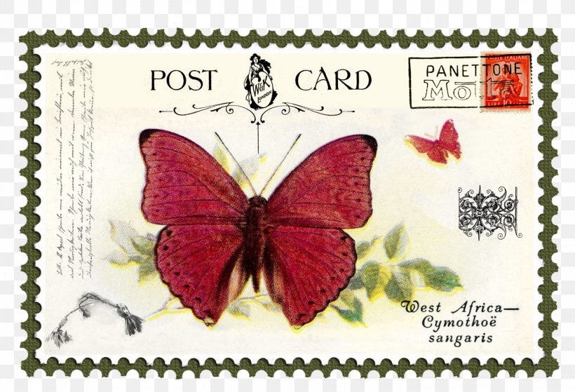 Brush-footed Butterflies Butterfly Postage Stamps Mail, PNG, 1458x994px, Brushfooted Butterflies, Arthropod, Brush Footed Butterfly, Butterflies And Moths, Butterfly Download Free