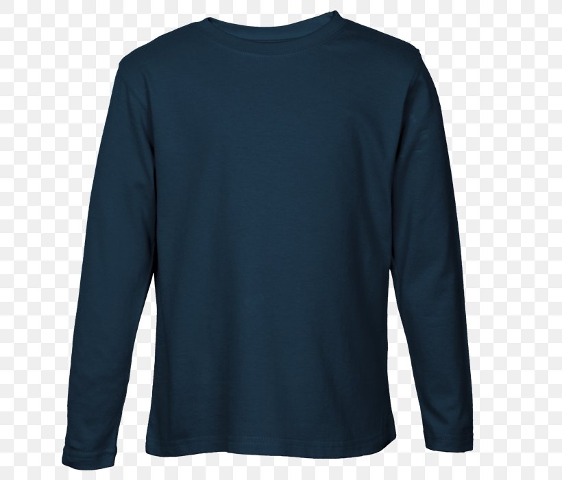 Long-sleeved T-shirt Crew Neck, PNG, 700x700px, Tshirt, Active Shirt, Blouse, Blue, Clothing Download Free