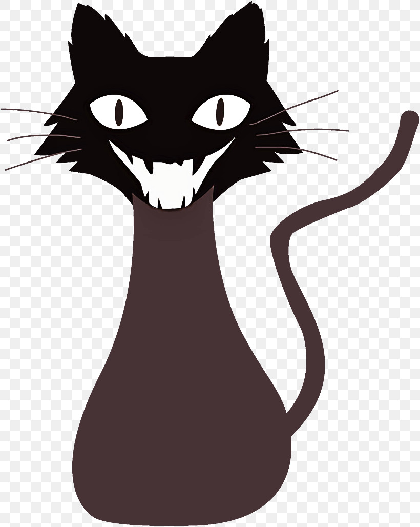 Black Cat Halloween Cat, PNG, 820x1028px, Black Cat, Cartoon, Cat, Halloween, Small To Mediumsized Cats Download Free