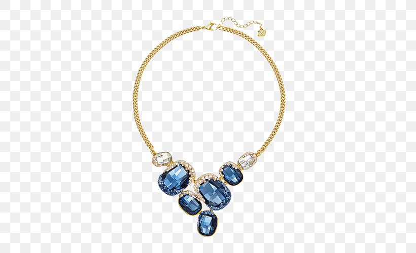 Earring Necklace Jewellery Bijou Pendant, PNG, 500x500px, Earring, Bijou, Blue, Body Jewelry, Bracelet Download Free