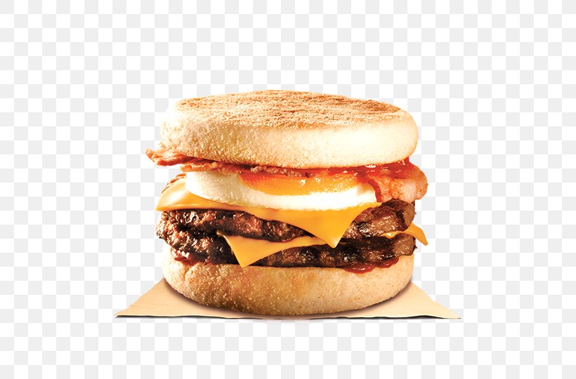 Hamburger Breakfast Sandwich Fast Food English Muffin, PNG, 500x540px, Hamburger, American Food, Bacon, Bacon Sandwich, Breakfast Download Free