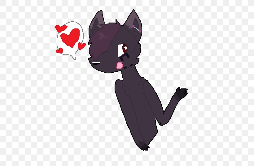 Kitten Whiskers Black Cat Horse, PNG, 503x537px, Kitten, Black Cat, Canidae, Carnivoran, Cartoon Download Free