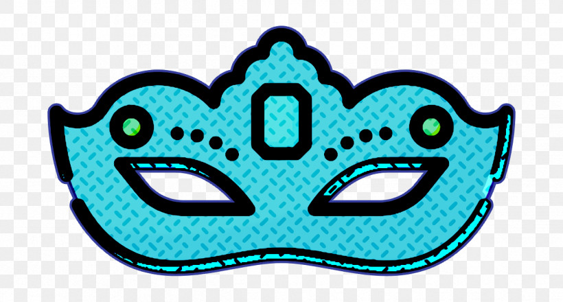 Mask Icon Night Party Icon, PNG, 1244x668px, Mask Icon, Headgear, Night Party Icon, Turquoise Download Free