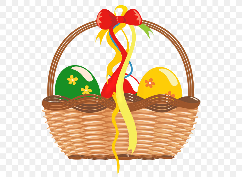 Basket Gift Basket Picnic Basket Yellow Storage Basket, PNG, 558x600px, Basket, Easter, Food, Gift Basket, Hamper Download Free