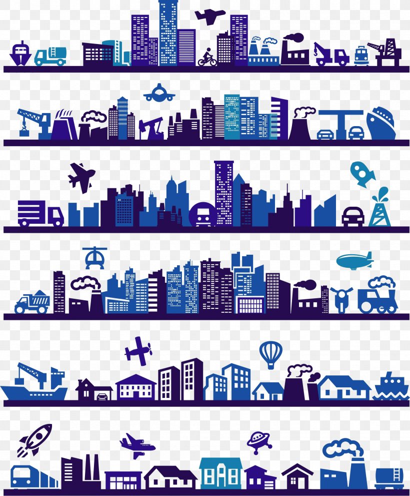 City Mural Illustration, PNG, 1828x2210px, City, Area, Blue, Brand, Building Download Free