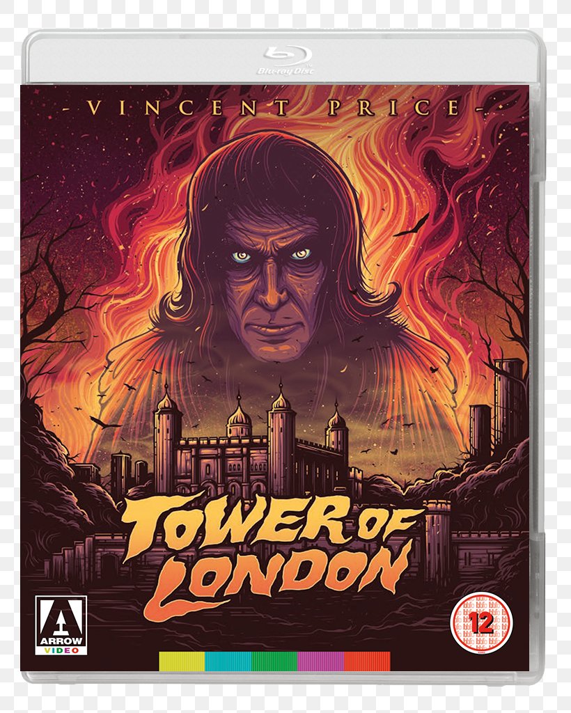 Vincent Price Tower Of London Blu-ray Disc DVD Arrow Films, PNG, 812x1024px, Vincent Price, Arrow Films, Bluray Disc, Compact Disc, Dark Blue Download Free