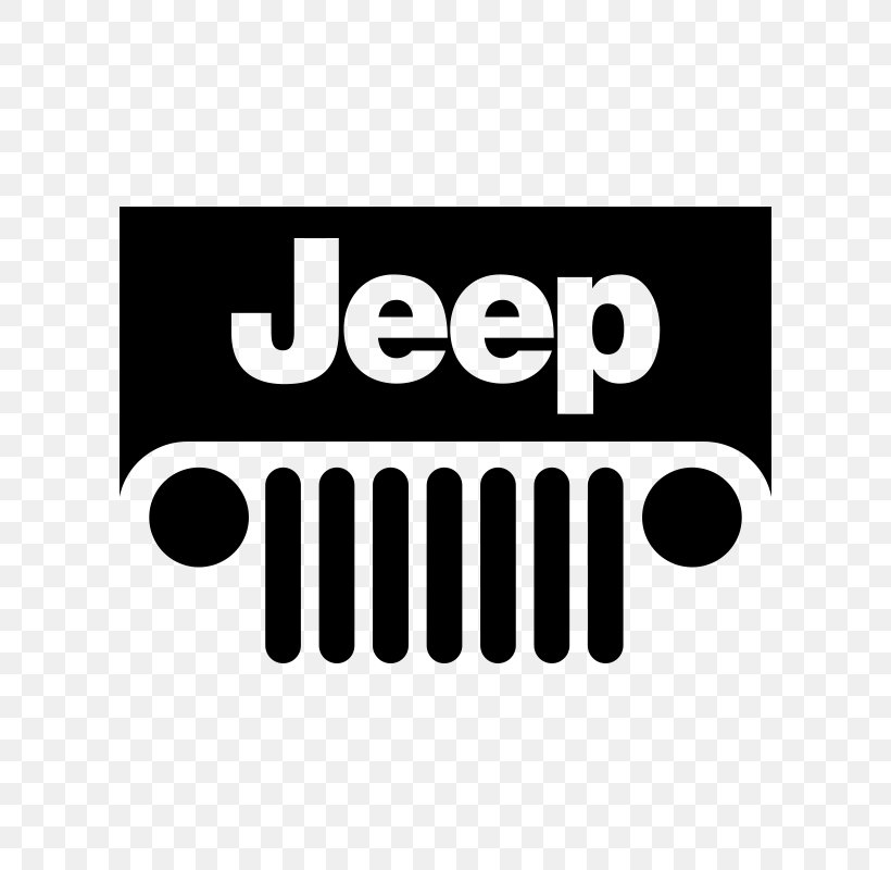 Willys Jeep Truck Car Decal Grille, PNG, 800x800px, Jeep, Automobile Repair Shop, Black And White, Brand, Car Download Free