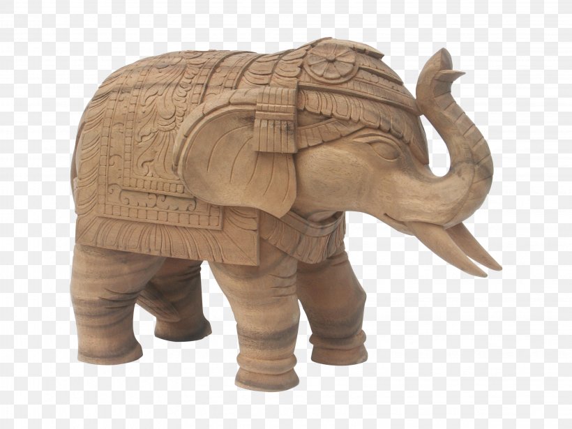 African Elephant Indian Elephant Wood Carving Elephantidae, PNG, 3264x2448px, African Elephant, Animal, Animal Figure, Carving, Elephant Download Free