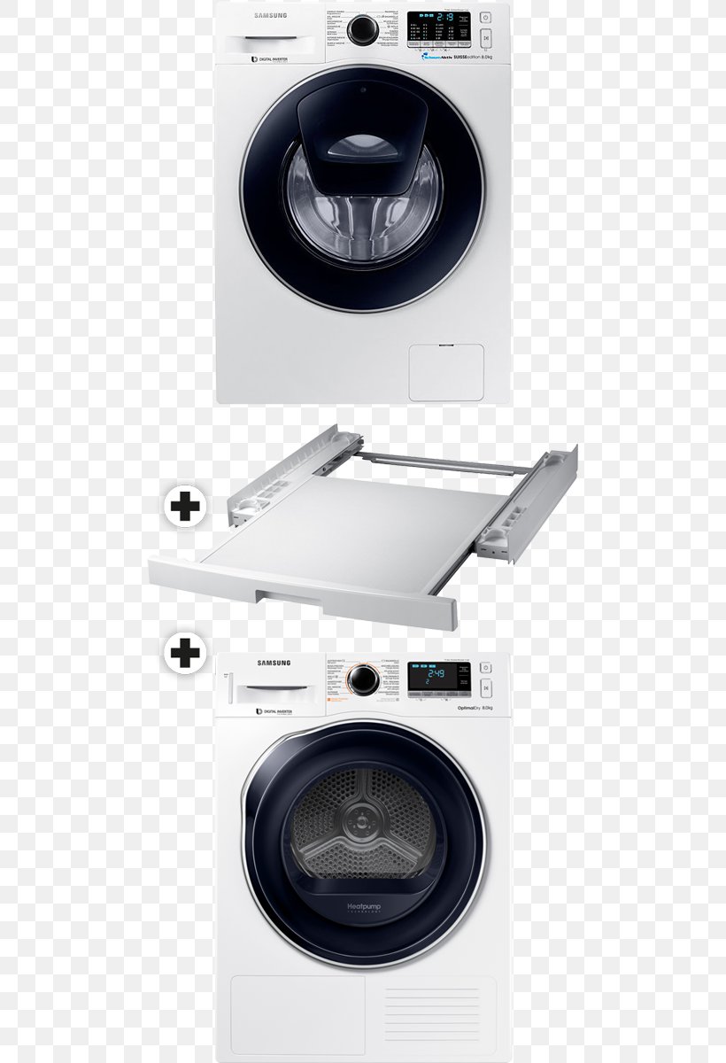 Clothes Dryer Washing Machines Samsung WW80K5400UW Samsung Group, PNG, 487x1200px, Clothes Dryer, Cooking Ranges, Cooktop, Electronics, Home Appliance Download Free