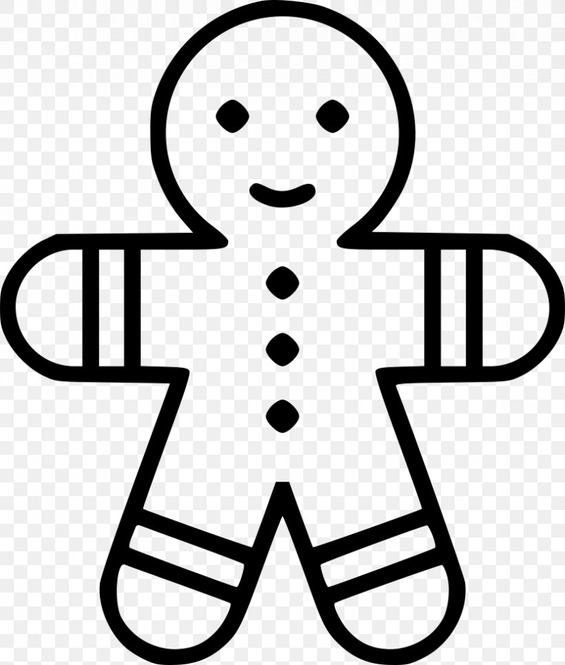 Gingerbread Man Vector Graphics Clip Art, PNG, 832x980px, Gingerbread Man, Biscuit, Biscuits, Black, Black And White Download Free