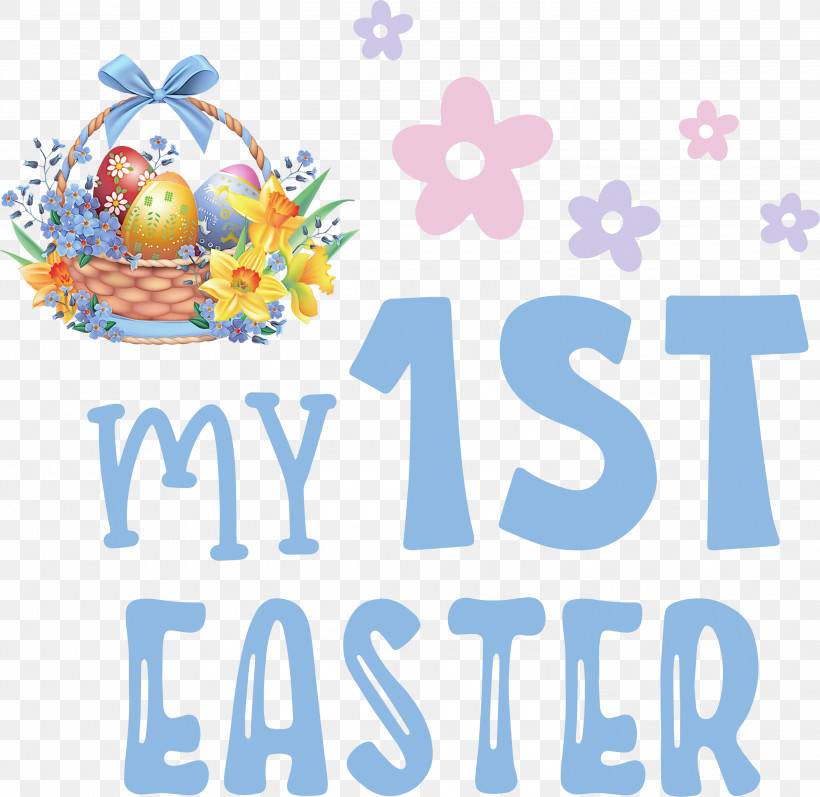 My 1st Easter Easter Baskets Easter Day, PNG, 3000x2916px, My 1st Easter, Balloon, Easter Baskets, Easter Day, Happiness Download Free