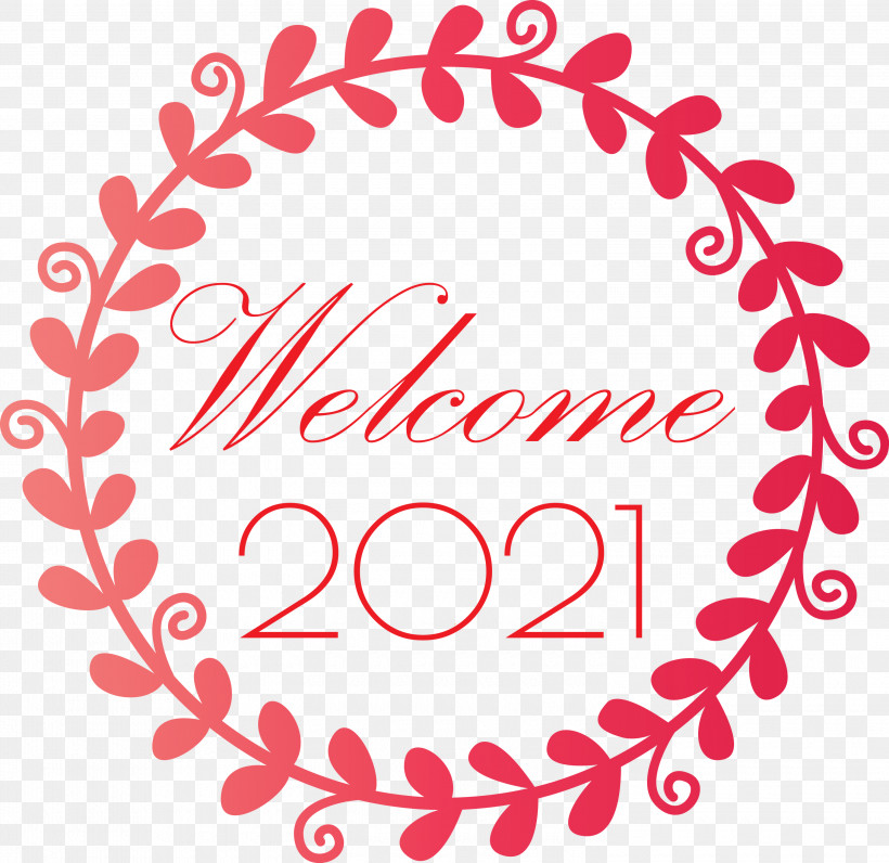 New Year 2021 Welcome, PNG, 3000x2914px, New Year 2021 Welcome, Christmas Day, Cricut, Floral Design, Free Download Free