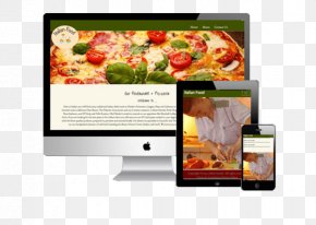 Restaurant Food Item - Pizza Display Advertising Display Device Multimedia PNG