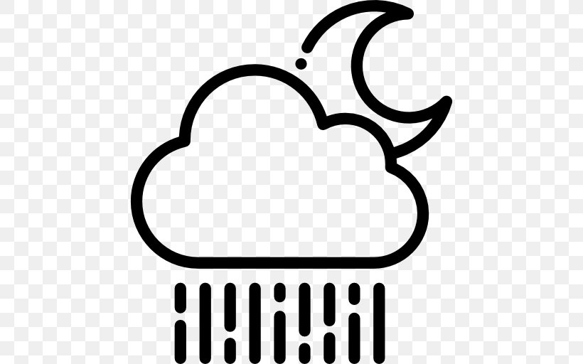 Rain Meteorology Cloud Storm, PNG, 512x512px, Rain, Black, Black And White, Cloud, Lightning Download Free
