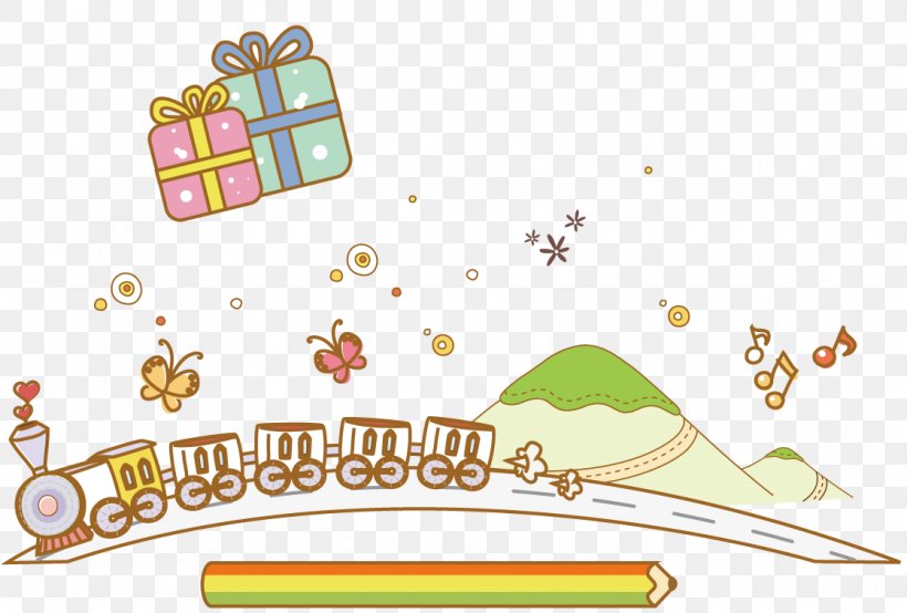 Train Gratis Gift, PNG, 1119x757px, Train, Area, Cartoon, Designer, Drawing Download Free