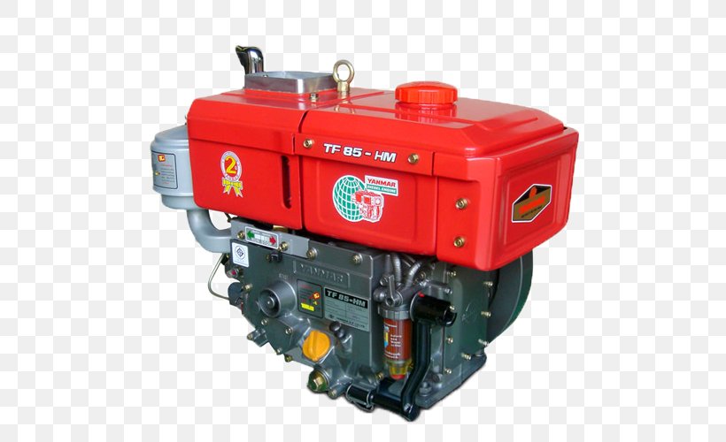 Diesel Engine Yanmar Diesel Fuel Machine, PNG, 500x500px, Engine, Auto Part, Combustion, Diesel Engine, Diesel Fuel Download Free