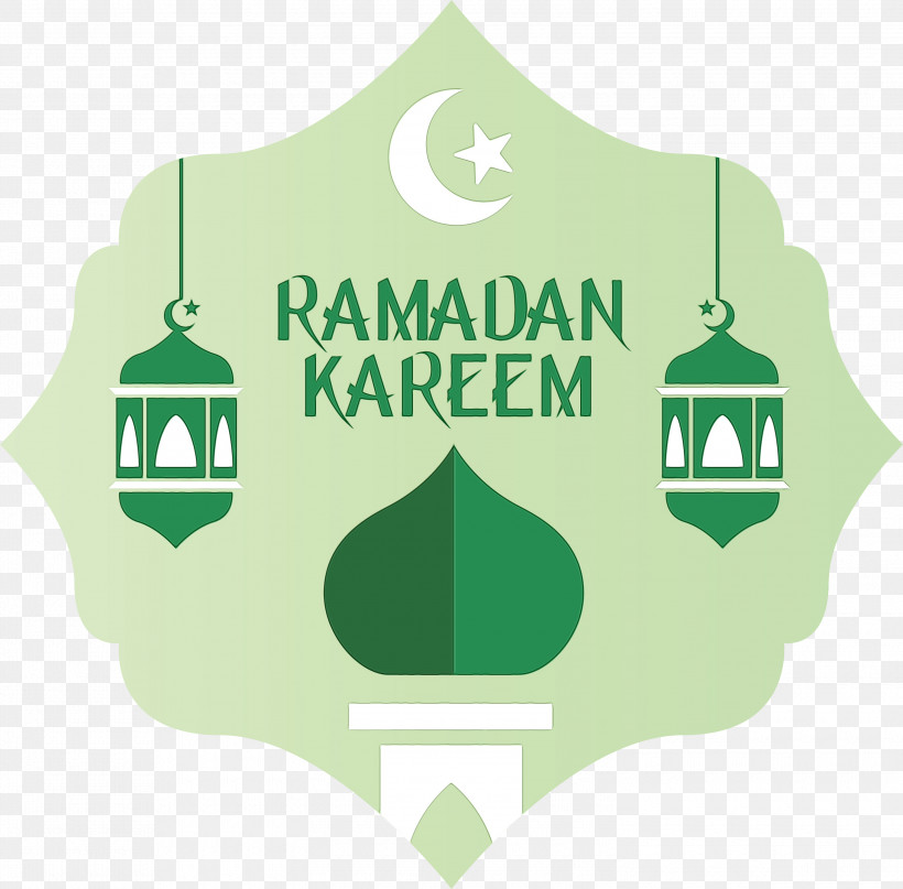 Green Logo Font Symbol Emblem, PNG, 3000x2955px, Ramadan Mubarak, Emblem, Green, Label, Logo Download Free